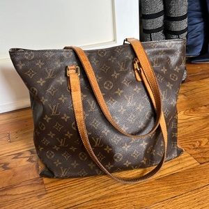 Authentic Louis Vuitton Cabas Piano Shoulder Bag